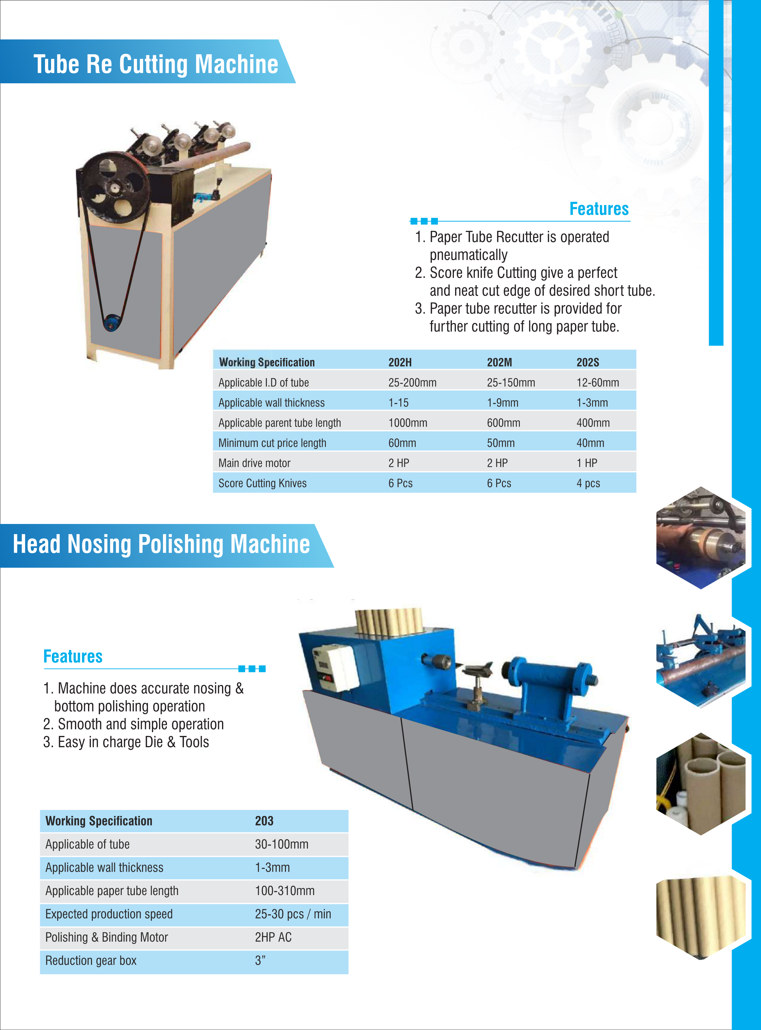 Spiral Core Making Machine