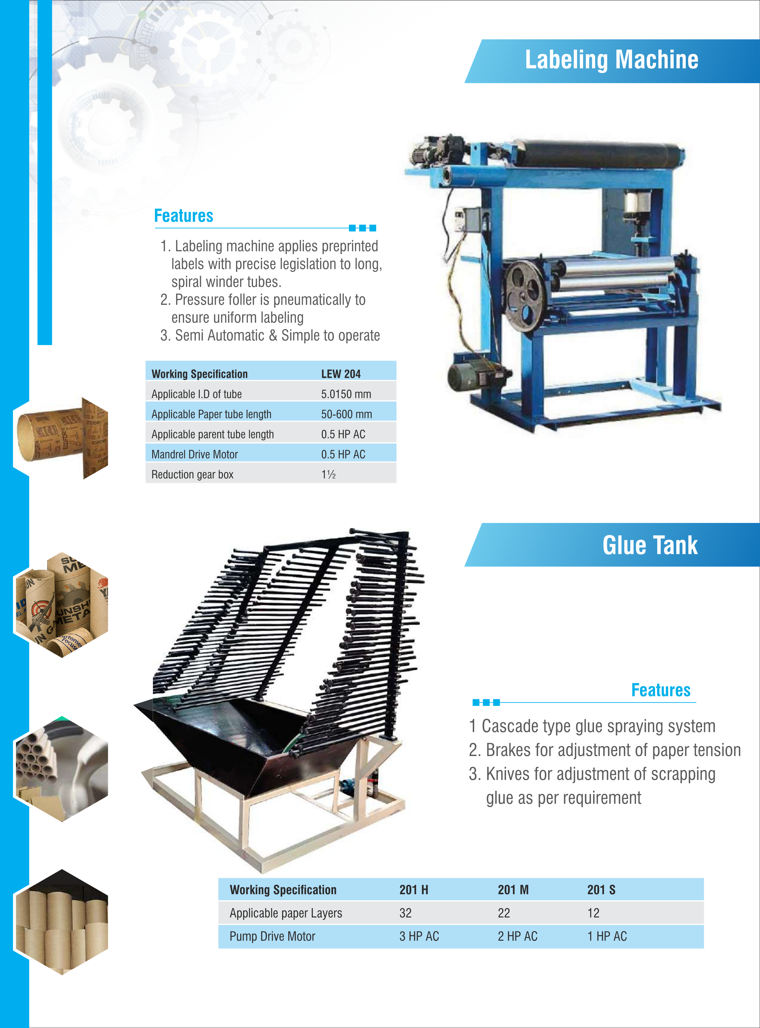 Spiral Core Making Machine